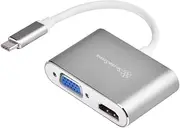 Silverstone SST-EP16C USB Adapter for HDMI and VGA Simultaneous Output