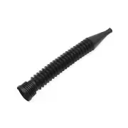 Black Plastic Flexible Gas Oil Water Fuel Funnel Spout for Motorcycle Scooter