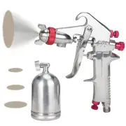 HVLP Air Spray Gun Car Auto Paint Sprayer Touch Up Gravity Feed 1.5mm Nozzles