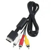 Multi Component Games Video Cable to RCA for for PS2 Cable Console