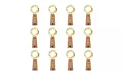 [12 Pack ] Litogo 20 LED Wine Bottle Cork Lights, Fairy Mini String Lights