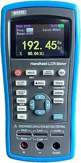 ET431 Handheld Digital Brid High Precision Inductance Capacitance Resistance Meter LCR Color Screen Multifunction DCR Function Used in Product R&D, Component Incoming Inspection(ET431)