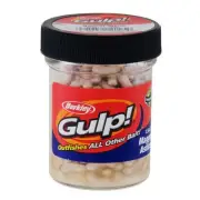 Berkley Gulp Maggot Live Fishing Bait 1 1/2 Ounce Jar White 1082279