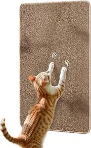 Cat Scratch Board - Indoor Cats Scratching Pad | Anti-Scratch Protection Adhesive Interactive Kitten Toy for Play Floor Indoor Kitten Couch Sofa Home