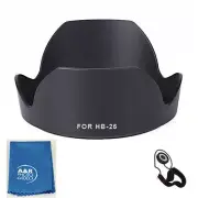 A&R Lens Hood for Nikon 24-85mm 2.8/4 IF AFD 24-120mm 3.5 ED-IF AFS Replacs HB25