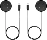 Charger for Google Pixel Watch 3 Fast Charge Cable - Type-C USB Magnetic Replacement for Pixel Watch 2, Fitbit Ace LTE, Versa 4, Versa 3, Sense 2 Smartwatch - Durable Portable