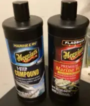 M6332 Flagship Premium Marine Wax - 32 Oz.&M67 32 Oz.