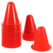 20 Pcs Training Equipment Bright Color Cones Sports Mini Skating Marker