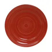 Tuxton China Inc CQA-090 DuraTux© Concentrix Cayenne Ceramic 9" Plate - 2 Dz