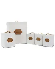 MegaChef 5pc Canister Set