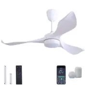 52 inch Ceiling Fans with Lights,3 Color Temperature,Remote/App Control,Alexa...