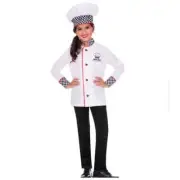 JUNIOR MASTER CHEF HEAD COOK CAREER COSTUME CHILD 4-6Y BOYS GIRLS FANCY DRESS