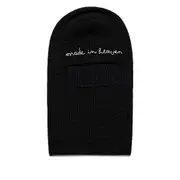 [Fiorucci] Fiorucci Embroidered Balaclava ONE SIZE BLACK