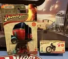 MATCHBOX INDIANA JONES 2 PACK DUCATI SCRAMBLER MOTOR BIKE MBX TANGIERS TUK TUK