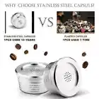 Coffee Machine Reusable Capsule Pod Refillable Coffee Filters Cup Accessories