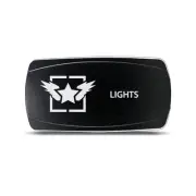 CH4X4 Rocker Switch Military Lights Symbol 11