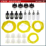 Fuel Filter Primer Bulb Kit Weed Eater Gas Trimmer For Poulan P1500 188-512-1
