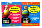 Alphabet and Beginning to Read Flashcards Readingeggs ABC Reading Brand New