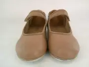 Tap Dance Shoes Danshuz 534 Girls 13 Mary Jane Leather No Buckle