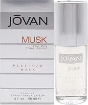 Jovan Platinum Musk Eau De Cologne for Men 90 ml