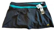 Adidas Climalite Women's Skirt Black W/Teal Size XL
