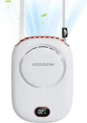 Portable Neck Fan, Mini Small Personal Handheld Fan USB Rechargeable 3 Speed