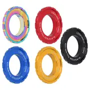 Disc Rotor Lockring Aluminum Alloy Centerlock Lock Cover Anti AC