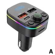 Wireless FM Radio Kit Bluetooth 5.0 Car FM Transmitter
