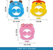 Baby Shower Cap 3 Pack Baby Bath Toddler Shower Cap Adjustable Shower Cap