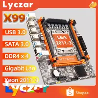 在飛比找蝦皮購物優惠-X99 D4主板插槽LGA 2011-3 USB3.0 NV