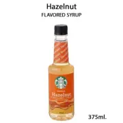 375ml Starbucks HAZELNUT Flavored Syrup Beverage for Mix Drinks Enhance Taste.