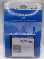 Garmin TOPO USA 2008 DVD MAPSOURCE SETUP DATA GPS MAPS NEW