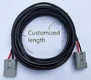 4.59^mm^2 (6mm) 50A Anderson Plug Extension Lead. Customized Length