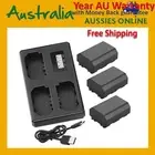 3x NP-FZ100 Battery + LED Triple USB Charger for Sony Alpha A7III A7R III A9