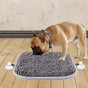 Snuffle Mat for Dogs, 17'' x 21'' Dog Snuffle Mat Interactive Feed Game for Boredom, Encourages Natural Foraging Skills and Stress Relief for Small/Medium/Large Dogs