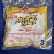McDonalds®️ Attack Pack No. 3 Happy Meal Toy Lunar Invader 1994