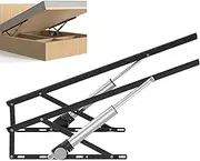 Electric Bed Lift Mechanism,2 PCS Steel Heavy Duty Bed Risers with Remote Control,Folding Bed Lifting Rod,Load 600KG,for Storage Box and Sprung Divan Bases(80cm)