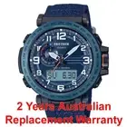 CASIO PROTREK CLIMBER LINE PRG-601 PRG-601YB-2 WATCH BLUE CLOTH 2 YEAR WARRANTY