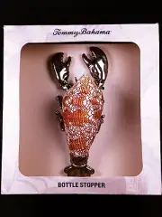 Tommy Bahama Lobster Sea Shell Bottle Stopper IOB