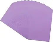 uxcell 100 Sheet Colored Vellum Paper 4" x 6", 100gsm Translucent Printable Vellum Sheets for Printing Wedding Invitations Inkjet Laser Printer, Purple