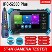 Rsrteng 4K IP CCTV Tester CVI AHD SDI TVI WIFI VGA Camera Monitor IPC-5200C Plus