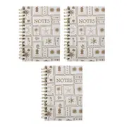 3PK LVD Bohemia Postcard A5 Notebook Journal/Diary Writing Stationery 15.5x21cm