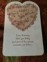 American Greetings Valentine card for aSpecial person/ hello I was thinking abou