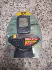 Vintage Royal Davinci DV1 Palm Size Organizer PDA Pocket PC Folding Keyboard
