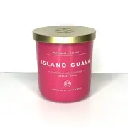 DW Home Essence ISLAND GUAVA Single Wick 9 oz Hand Poured Candle - SUMMER Gift