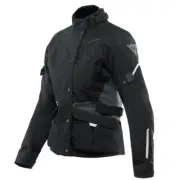 DAINESE TEMPEST 3 D-DRY LADY BLACK WATERPROOF MOTORCYCLE MOTORBIKE JACKET