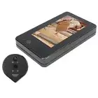 Digital Door Camera 4.3In Lcd Monitor Motion Detection Night Vision Waterp ECM