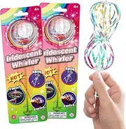 Variable Twirler Stick Rainbow Spinner Magic Rainbow Spinner Children's Toy Holiday Toy for Children Party Leisure Indoor Outdoor Children Adults Pack of 2