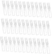 Homoyoyo Portable 60 Pack Perfume Bottles 3ml Small Plastic Spray Bottles for Travel Gym Cosmetics Refillable Easy to Cle