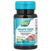 Nature's Way, Grape Seed Premium Extract, 100 mg, 30 Vegan Capsules